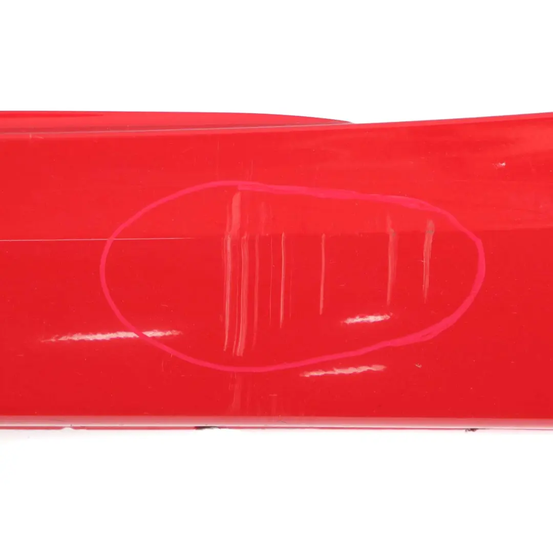 BMW 1 2 F21 F22 F23 Sill Strip Side Skirt Left N/S Karmesinrot Crimson Red - A61 - SKU 7293543-KAR - Part number 7293543
