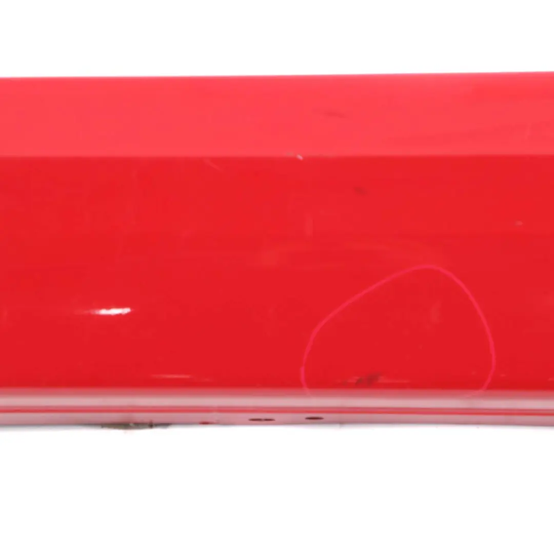 BMW 1 2 F21 F22 F23 Sill Strip Side Skirt Left N/S Karmesinrot Crimson Red - A61 - SKU 7293543-KAR - Part number 7293543