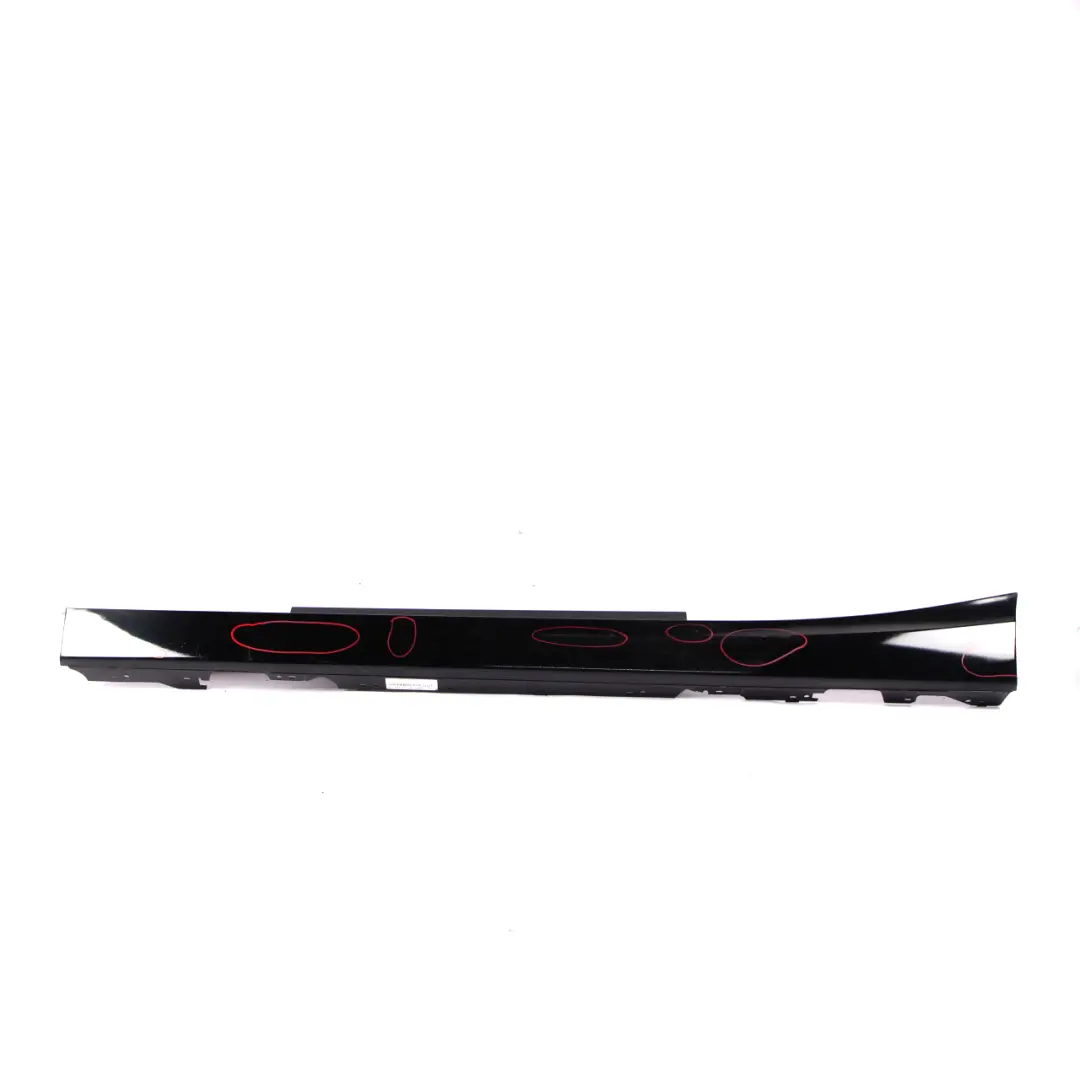 Sill Strip Side Skirt Left N/S Schwarz 2 Black - 668 to BMW F21 F22 F23 with Part number 7293543 BMW F21 F22 F23 Sill Strip Side Skirt Left N/S Schwarz 2 Black - 668 - SKU 7293543-SCH - Part number 7293543