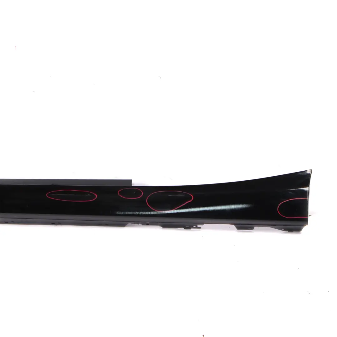 Sill Strip Side Skirt Left N/S Schwarz 2 Black - 668 to BMW F21 F22 F23 with Part number 7293543 BMW F21 F22 F23 Sill Strip Side Skirt Left N/S Schwarz 2 Black - 668 - SKU 7293543-SCH - Part number 7293543