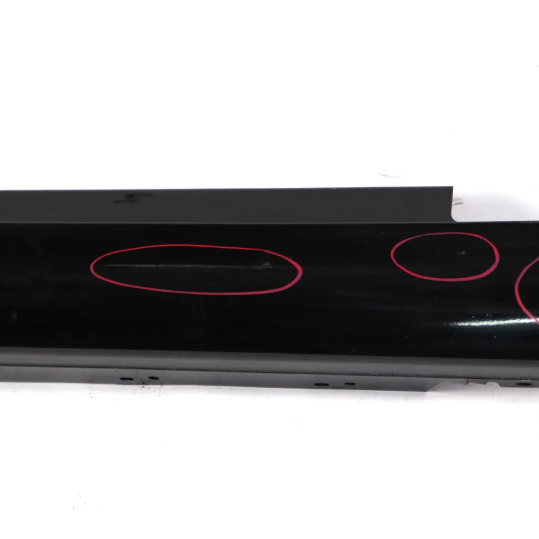 BMW F21 F22 F23 Sill Strip Side Skirt Left N/S Schwarz 2 Black - 668 - SKU 7293543-SCH - Part number 7293543