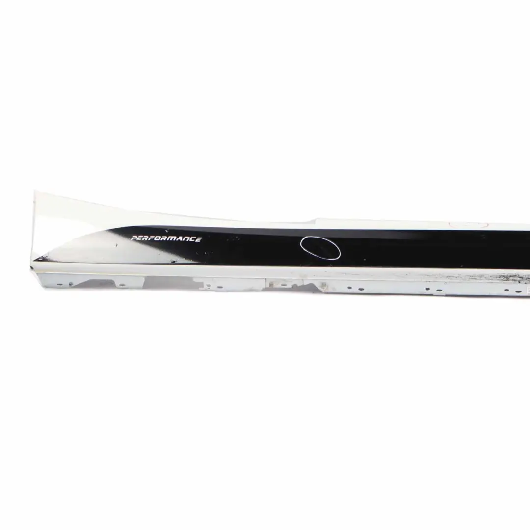 BMW F21 F22 Side Skirt Right O/S Sill Strip Alpinweiss 3 Alpine White - 300 - SKU 7293544-AW - Part number 7293544