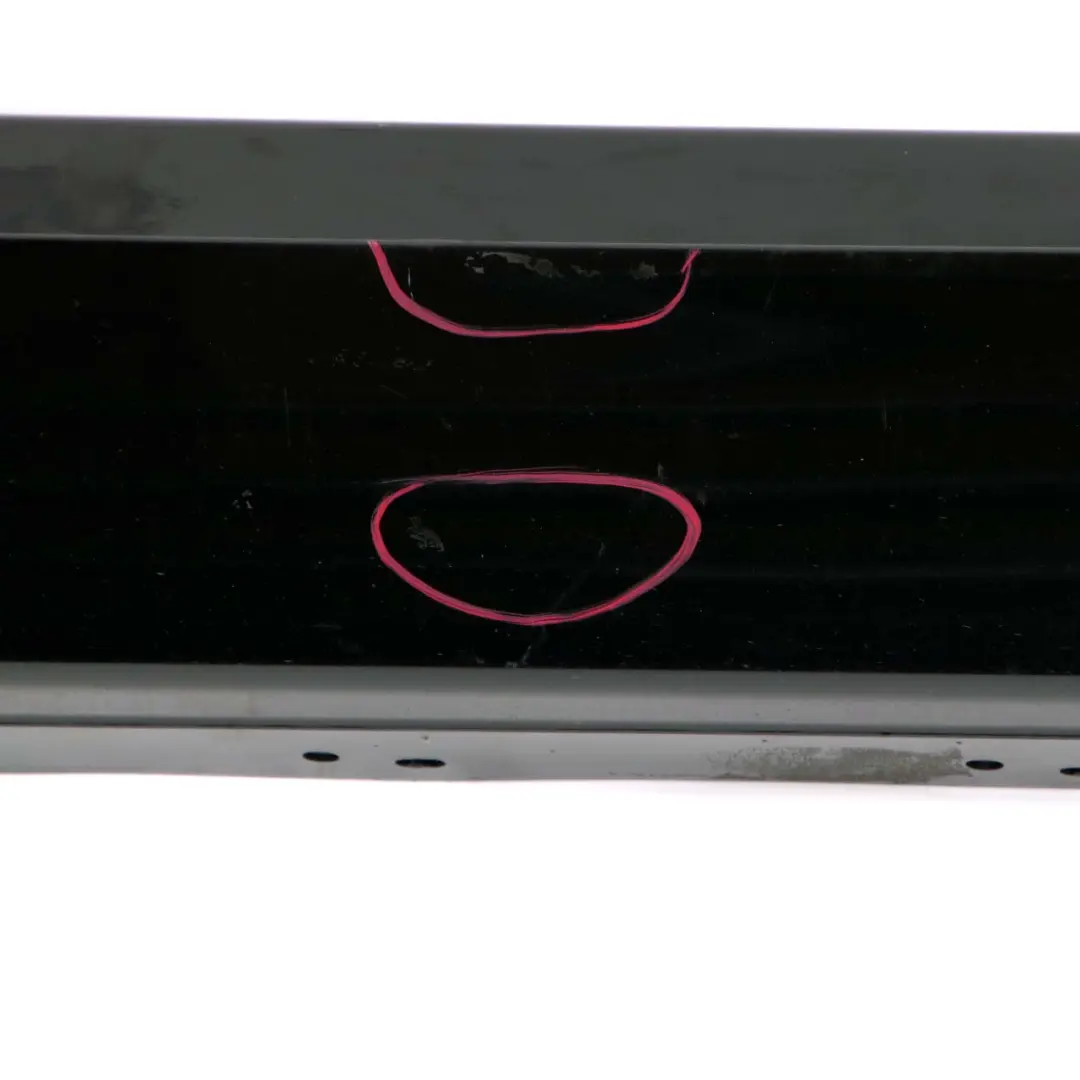 BMW 1 2 F21 F22 F23 Sill Strip Side Skirt Right O/S Black Sapphire - 475 - SKU 7293544-BS - Part number 7293544