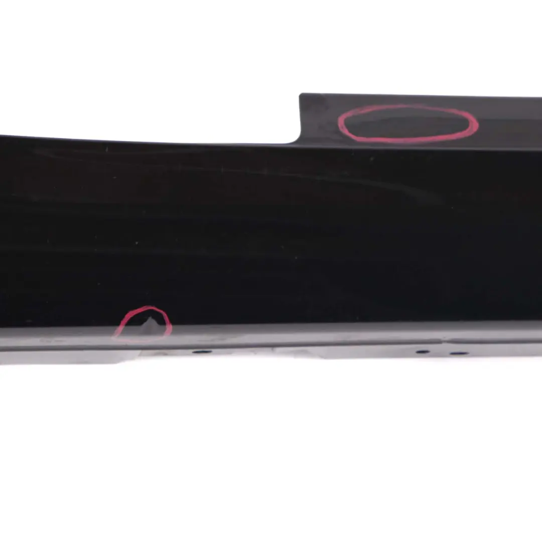 BMW 1 2 F21 F22 F23 Sill Strip Side Skirt Right O/S Black Sapphire - 475 - SKU 7293544-BS - Part number 7293544