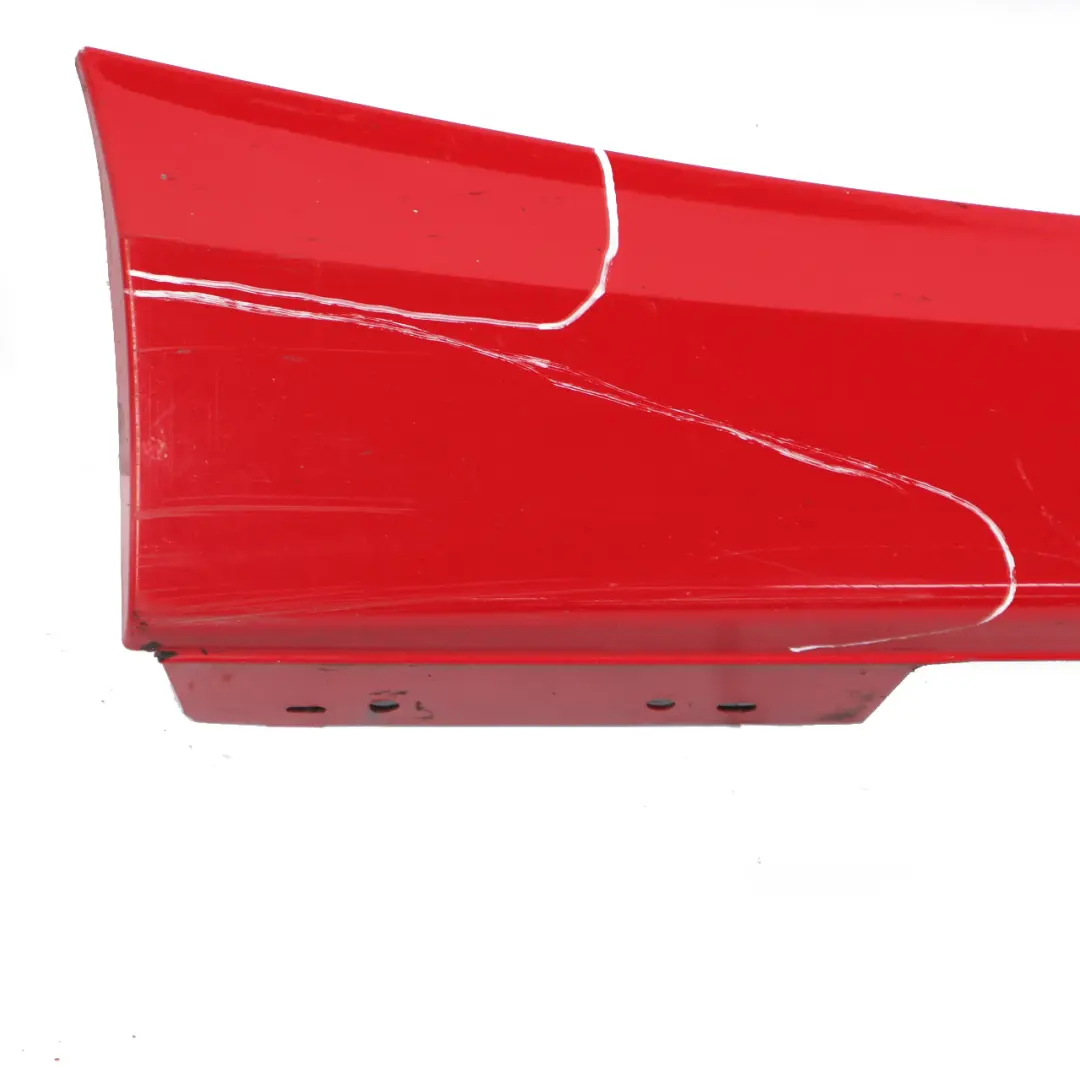 BMW F21 F22 F23 Sill Strip Side Skirt Right O/S Karmesinrot Crimson Red A61 - SKU 7293544-KAR - Part number 7293544
