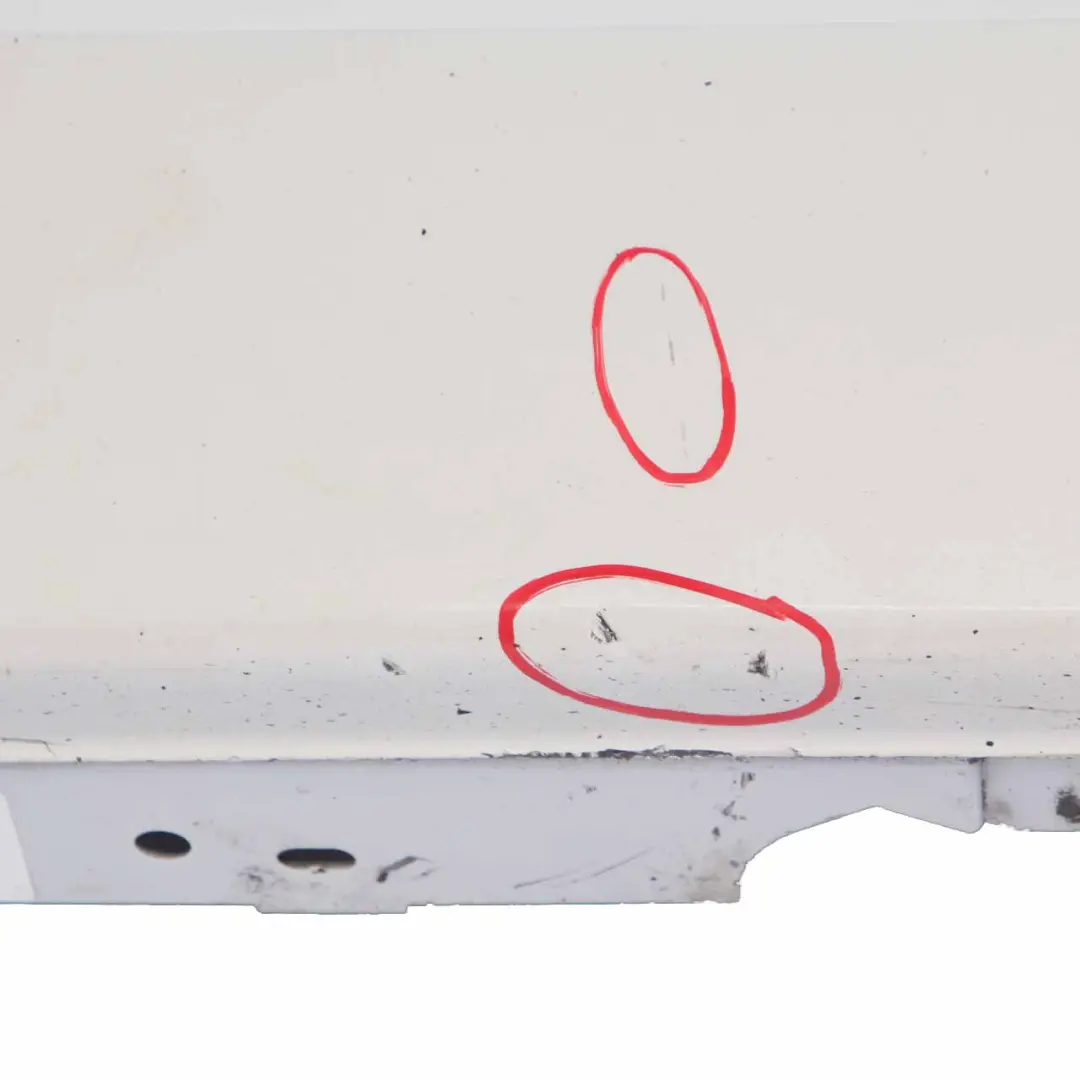 Side Skirt Right O/S Sill Strip Mineralweiss Mineral White - A96 to BMW F21 F22 with Part number 7293544 BMW F21 F22 Side Skirt Right O/S Sill Strip Mineralweiss Mineral White - A96 - SKU 7293544-MW - Part number 7293544