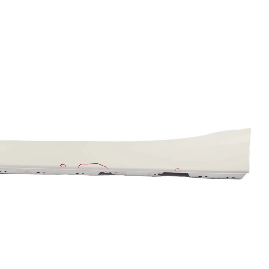 Sill Strip Side Skirt Left N/S Alpinweiss Alpine White - 300 to BMW F20 with Part number 7293553 BMW F20 Sill Strip Side Skirt Left N/S Alpinweiss Alpine White - 300 - SKU 7293553-AW - Part number 7293553
