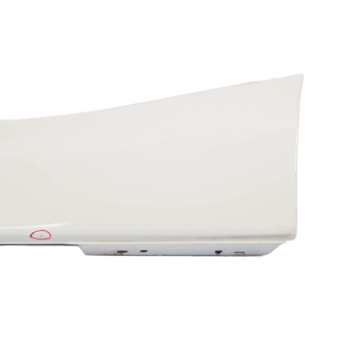 Sill Strip Side Skirt Left N/S Alpinweiss Alpine White - 300 to BMW F20 with Part number 7293553 BMW F20 Sill Strip Side Skirt Left N/S Alpinweiss Alpine White - 300 - SKU 7293553-AW - Part number 7293553