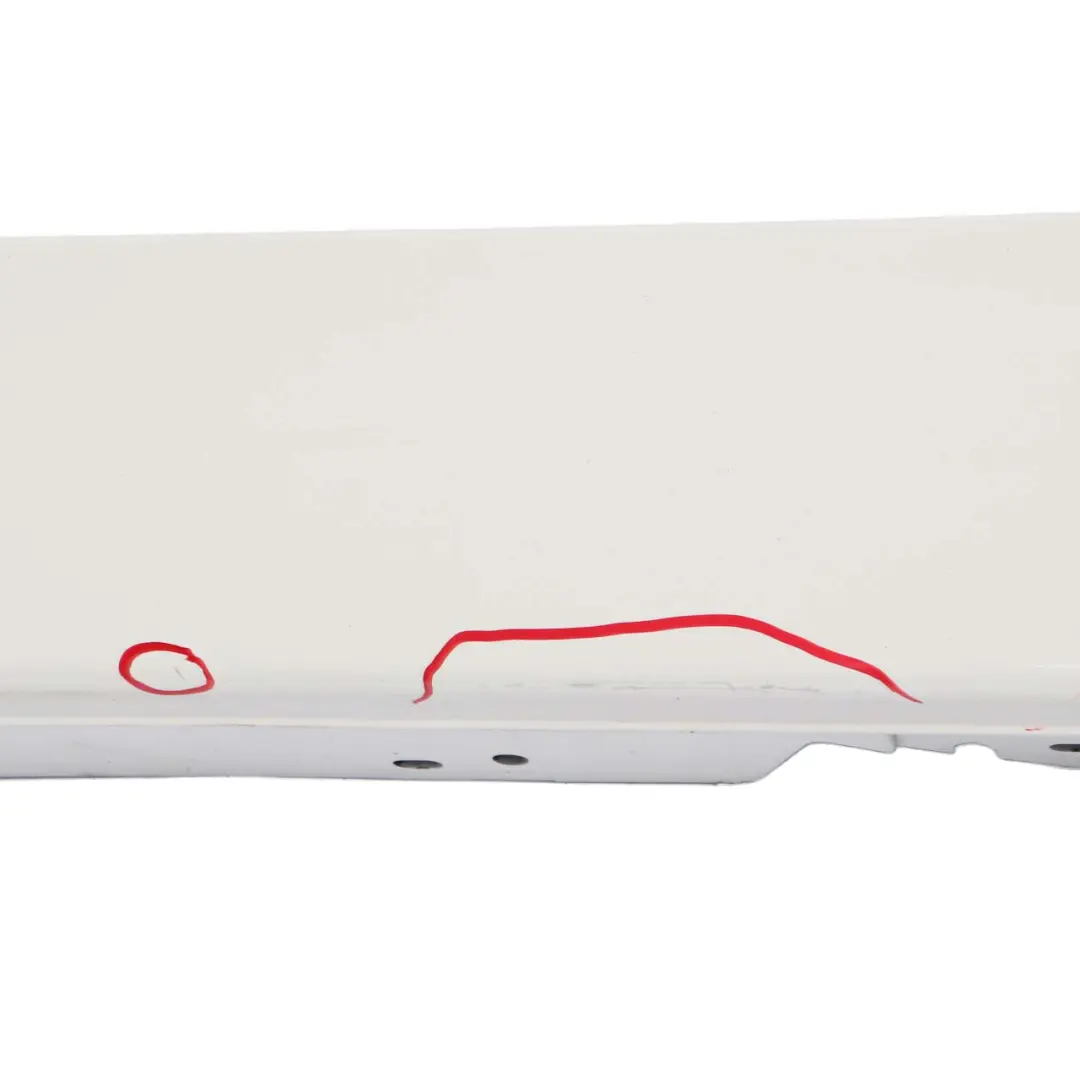Sill Strip Side Skirt Left N/S Alpinweiss Alpine White - 300 to BMW F20 with Part number 7293553 BMW F20 Sill Strip Side Skirt Left N/S Alpinweiss Alpine White - 300 - SKU 7293553-AW - Part number 7293553