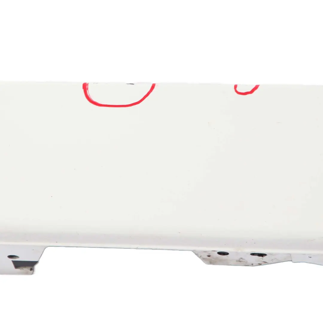 Sill Strip Side Skirt Left N/S Alpinweiss Alpine White - 300 to BMW F20 with Part number 7293553 BMW F20 Sill Strip Side Skirt Left N/S Alpinweiss Alpine White - 300 - SKU 7293553-AW - Part number 7293553