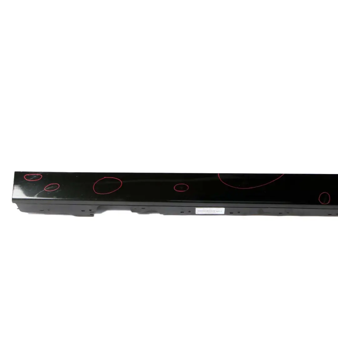 BMW F20 Left N/S Sill Strip Side Skirt Black Sapphire Metallic - 475 - SKU 7293553-BS3 - Part number 7293553