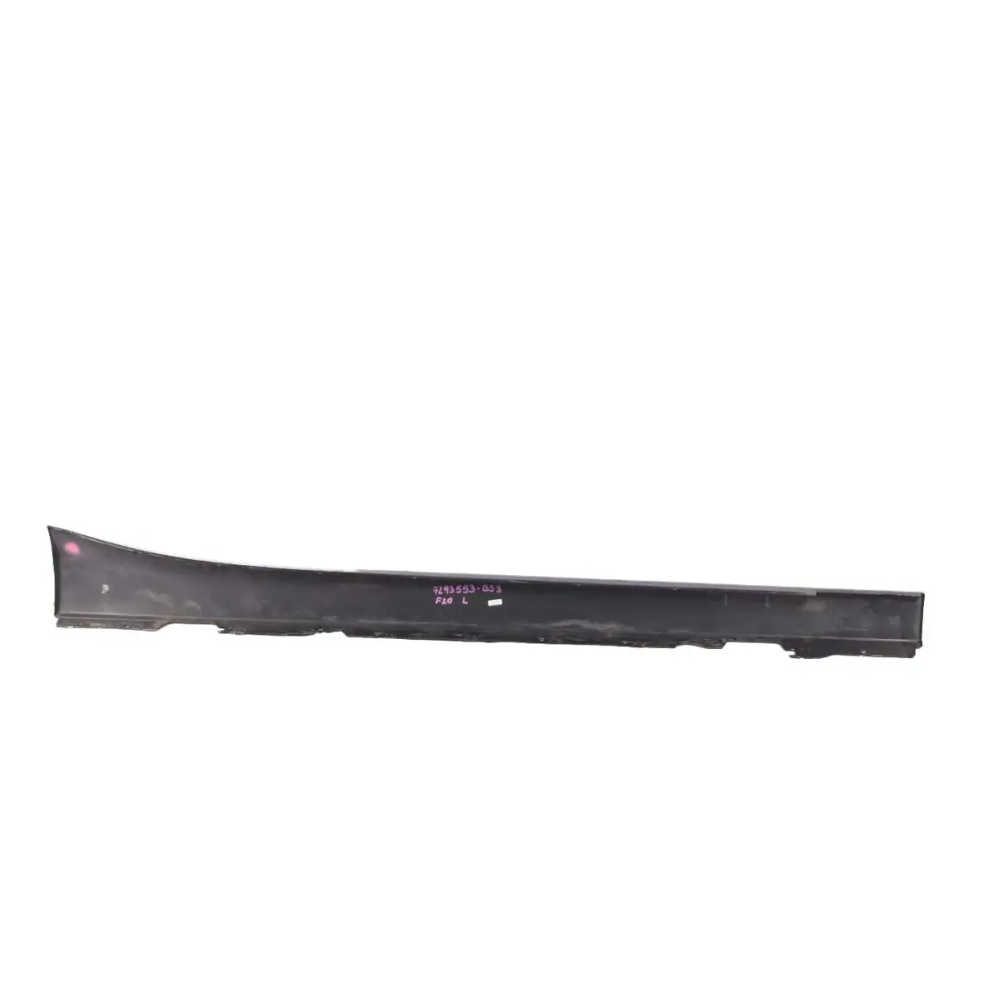 BMW F20 Left N/S Sill Strip Side Skirt Black Sapphire Metallic - 475 - SKU 7293553-BS3 - Part number 7293553
