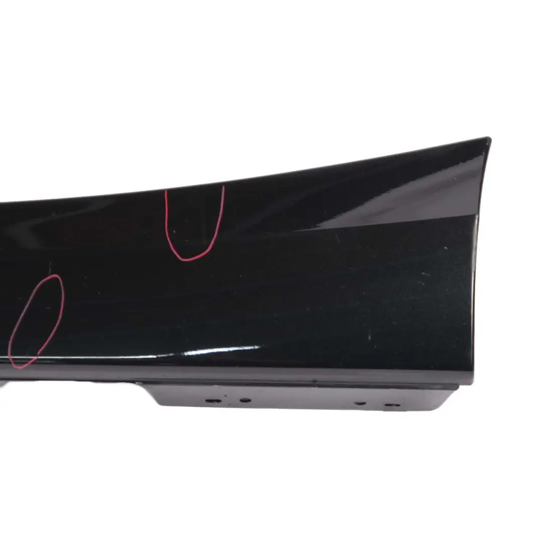 Left N/S Sill Strip Side Skirt Black Sapphire Metallic - 475 to BMW F20 with Part number 7293553 BMW F20 Left N/S Sill Strip Side Skirt Black Sapphire Metallic - 475 - SKU 7293553-BS3 - Part number 7293553
