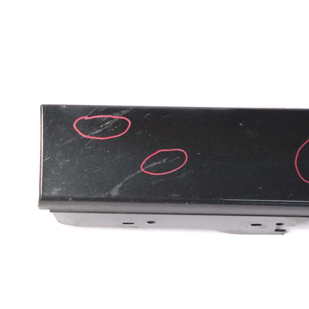 Left N/S Sill Strip Side Skirt Black Sapphire Metallic - 475 to BMW F20 with Part number 7293553 BMW F20 Left N/S Sill Strip Side Skirt Black Sapphire Metallic - 475 - SKU 7293553-BS3 - Part number 7293553