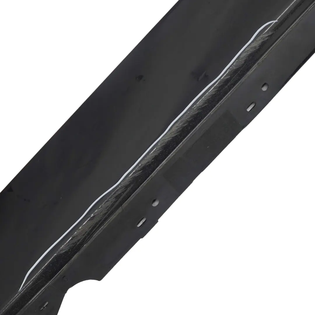 Sill Strip Side Skirt Left N/S Black Sapphire Metallic - 475 BMW 1 F20 - SKU 7293553-BS - Part number 7293553