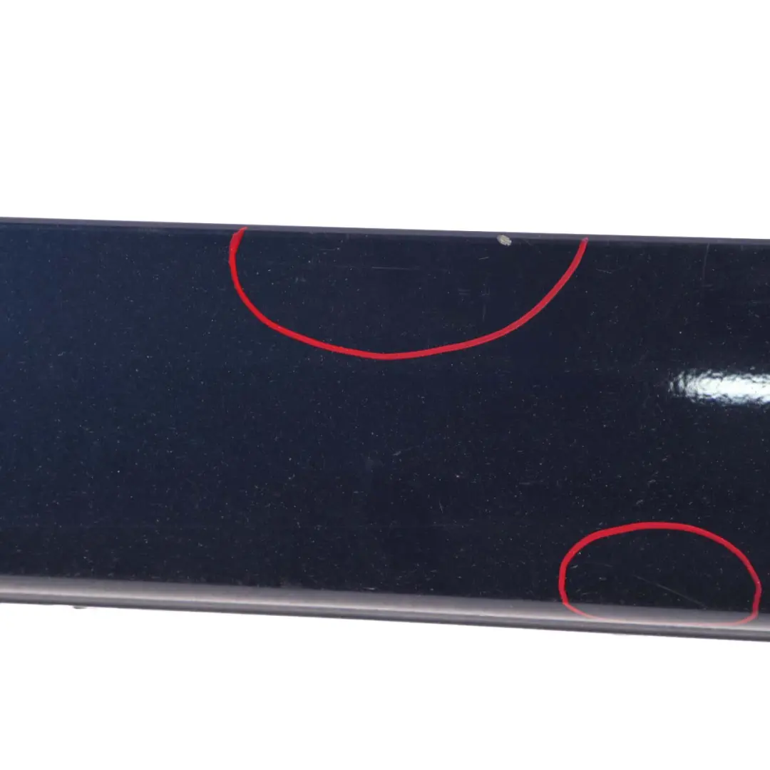 Sill Strip Side Skirt Left N/S Tiefseeblau Deep Sea Blue - A76 to BMW 1 F20 with Part number 7293553 BMW 1 F20 Sill Strip Side Skirt Left N/S Tiefseeblau Deep Sea Blue - A76 - SKU 7293553-DSB - Part number 7293553