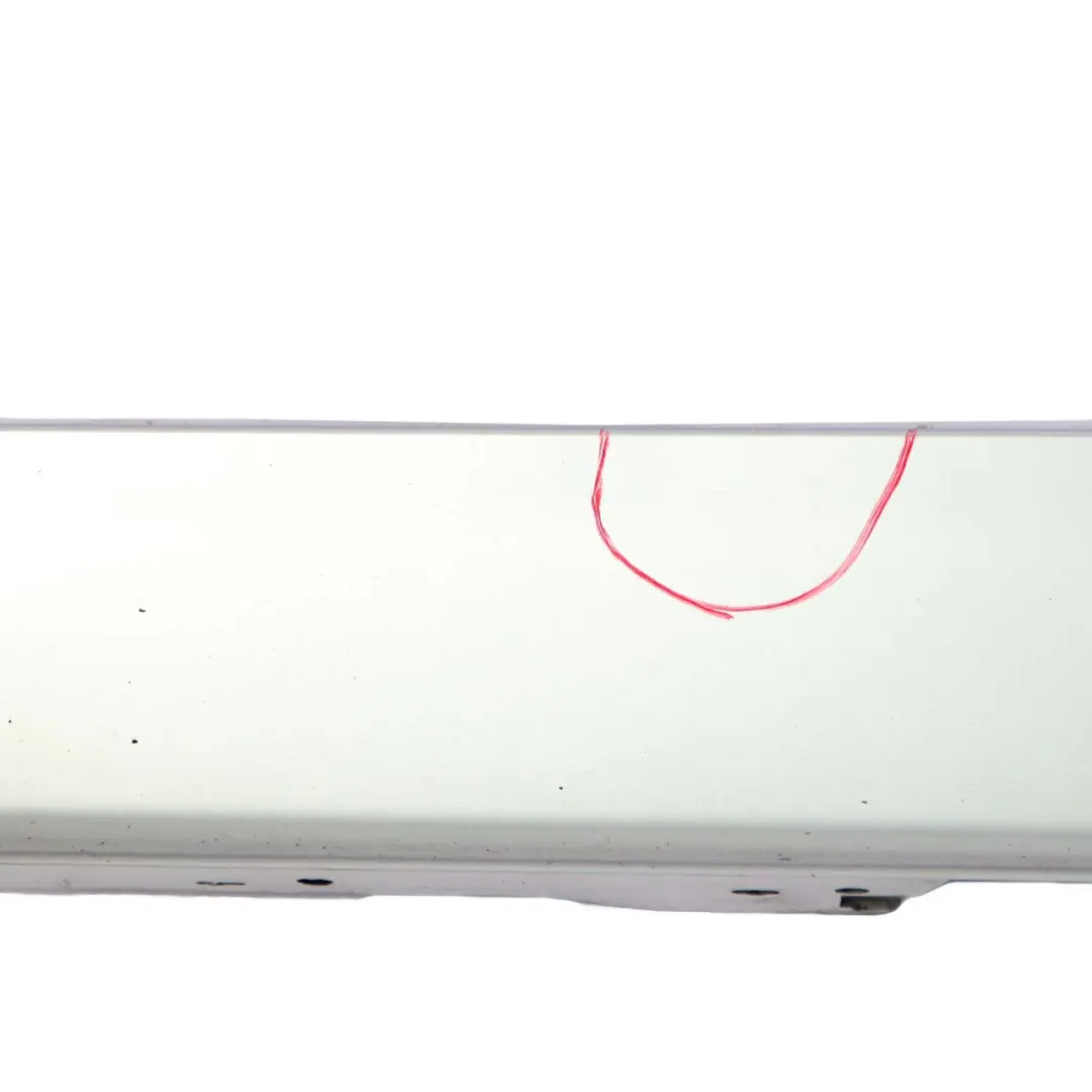 BMW 1 F20 Sill Strip Side Skirt Left N/S Glaciersilber Silver Metallic - A83 - SKU 7293553-GSB - Part number 7293553