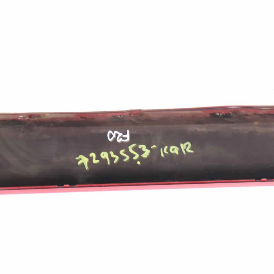 BMW F20 Sill Strip Side Skirt Left N/S Karmesinrot Crimson Red - A61 - SKU 7293553-KAR - Part number 7293553