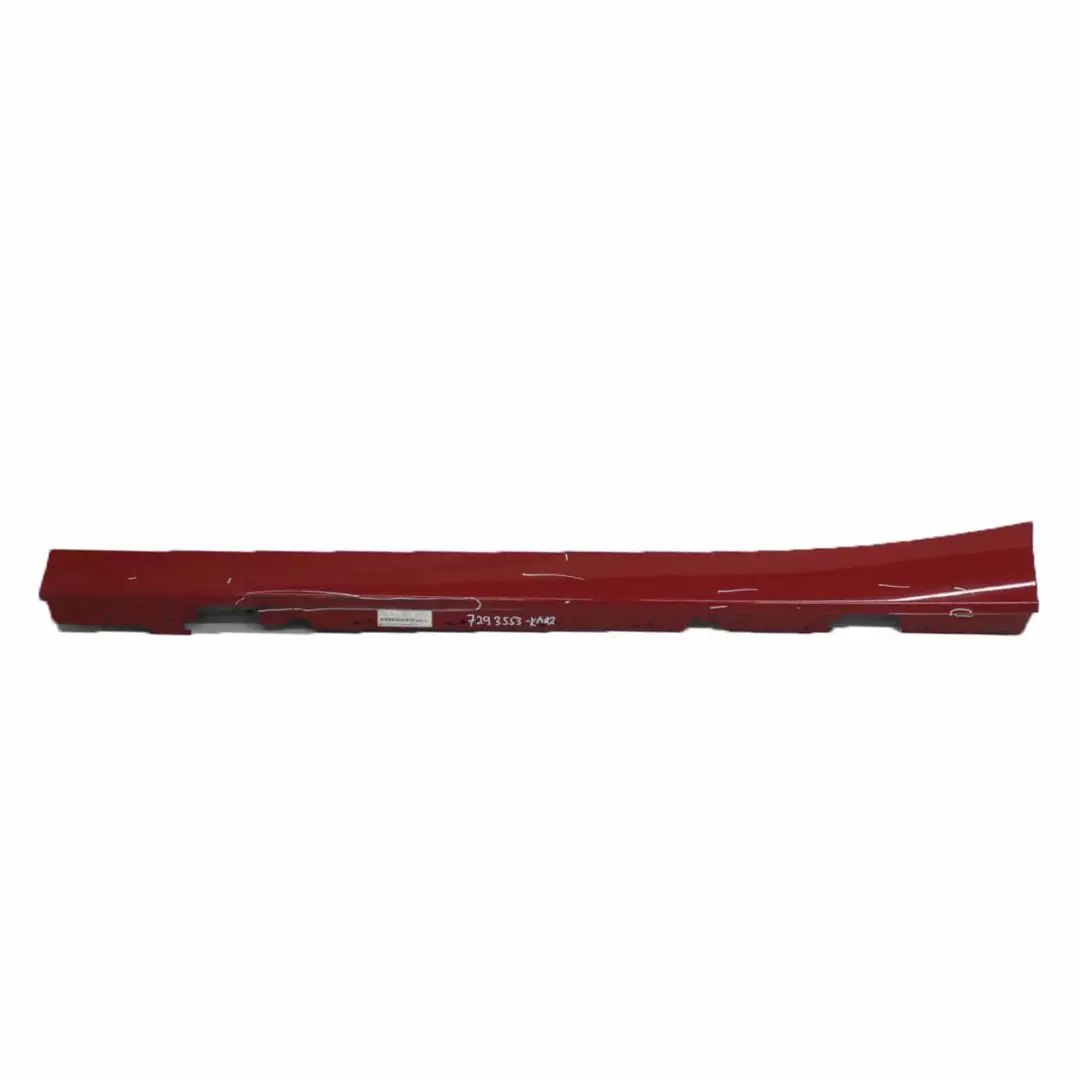 Bande de seuil latérale gauche Karmesinrot Rouge Cramoisi - A61 pour BMW F20 à propos du numéro de pièce 7293553 BMW F20 Bande de seuil latérale gauche Karmesinrot Rouge Cramoisi - A61 - SKU 7293553-KAR2 - Numéro de pièce 7293553