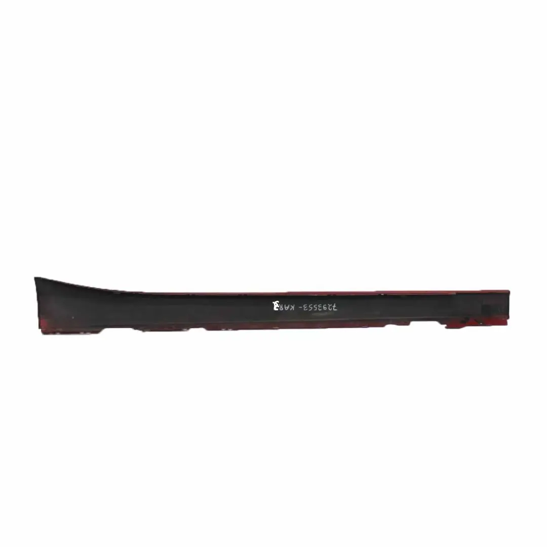 BMW F20 Sill Strip Faldón Lateral Izquierdo Karmesinrot Rojo Carmesí - A61 - SKU 7293553-KAR3 - Número de pieza 7293553