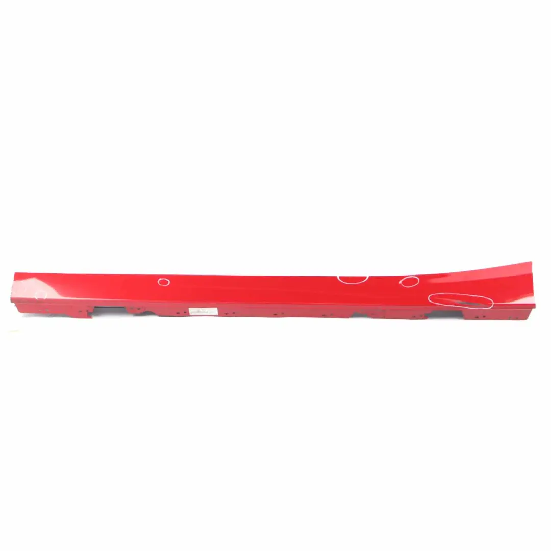 Sill Strip Side Skirt Left N/S Karmesinrot Crimson Red - A61 to BMW F20 with Part number 7293553 BMW F20 Sill Strip Side Skirt Left N/S Karmesinrot Crimson Red - A61 - SKU 7293553-KAR - Part number 7293553