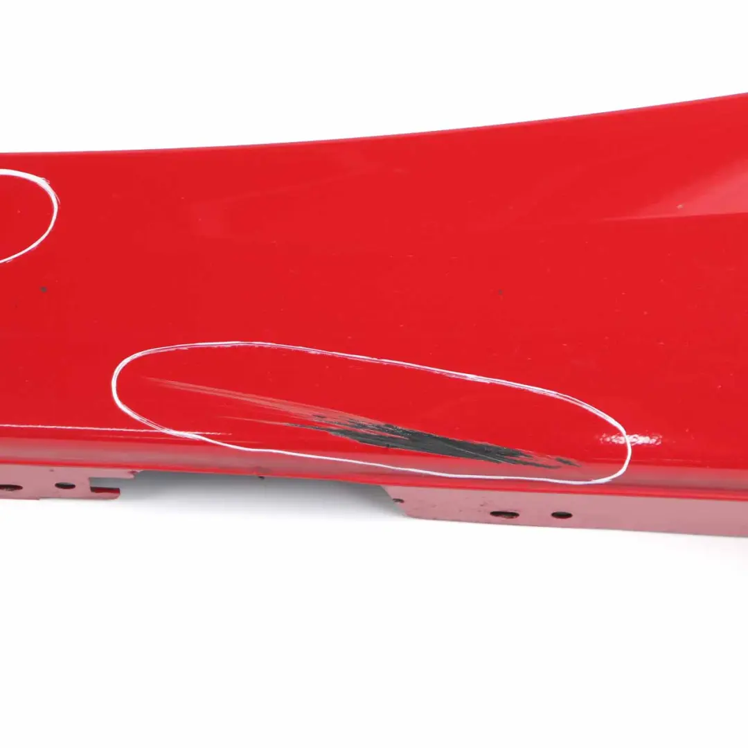 BMW F20 Sill Strip Side Skirt Left N/S Karmesinrot Crimson Red - A61 - SKU 7293553-KAR - Part number 7293553