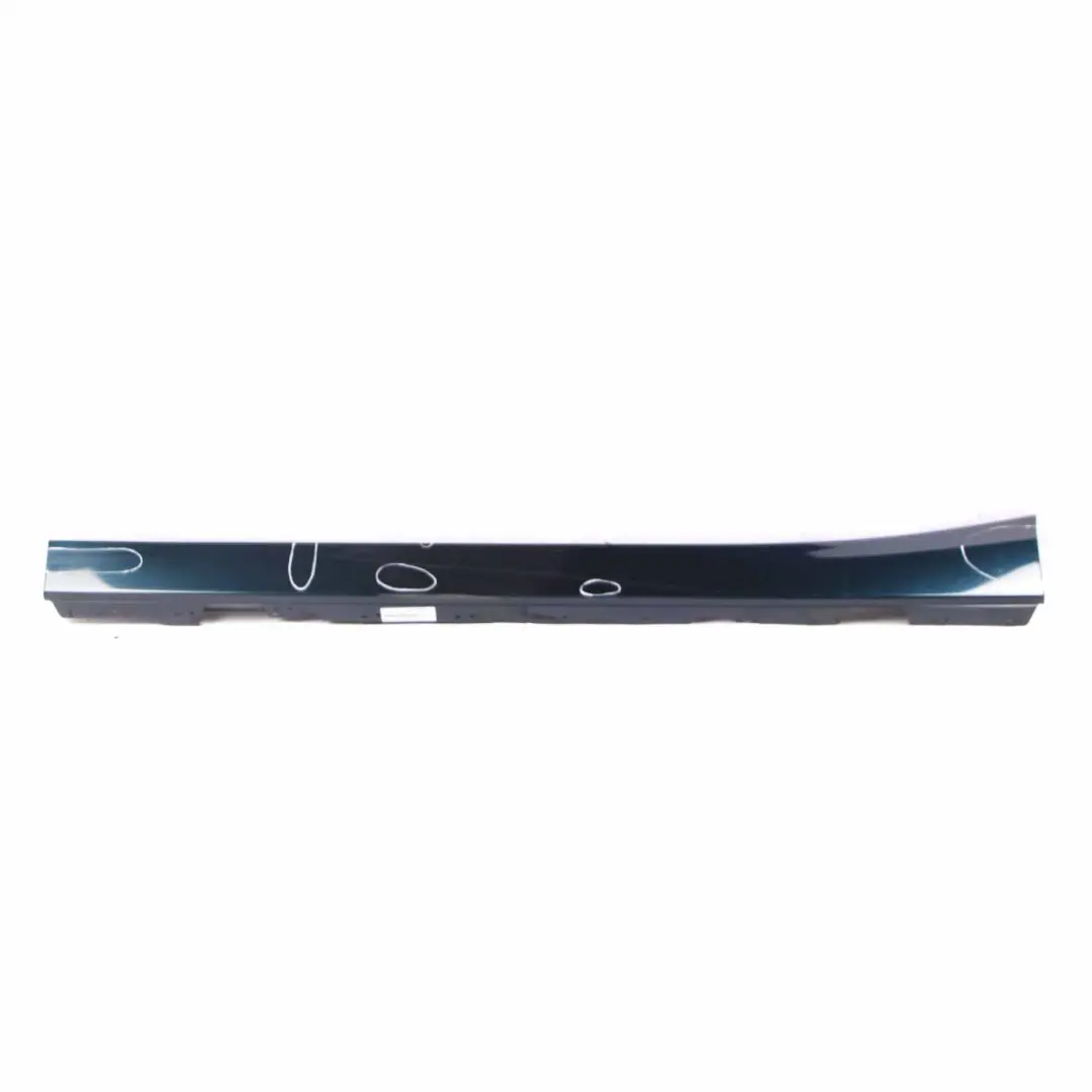 BMW F20 Side Skirt Door Sill Strip Cover Left N/S Midnight Blue Metallic - B38 - SKU 7293553-MBM - Part number 7293553