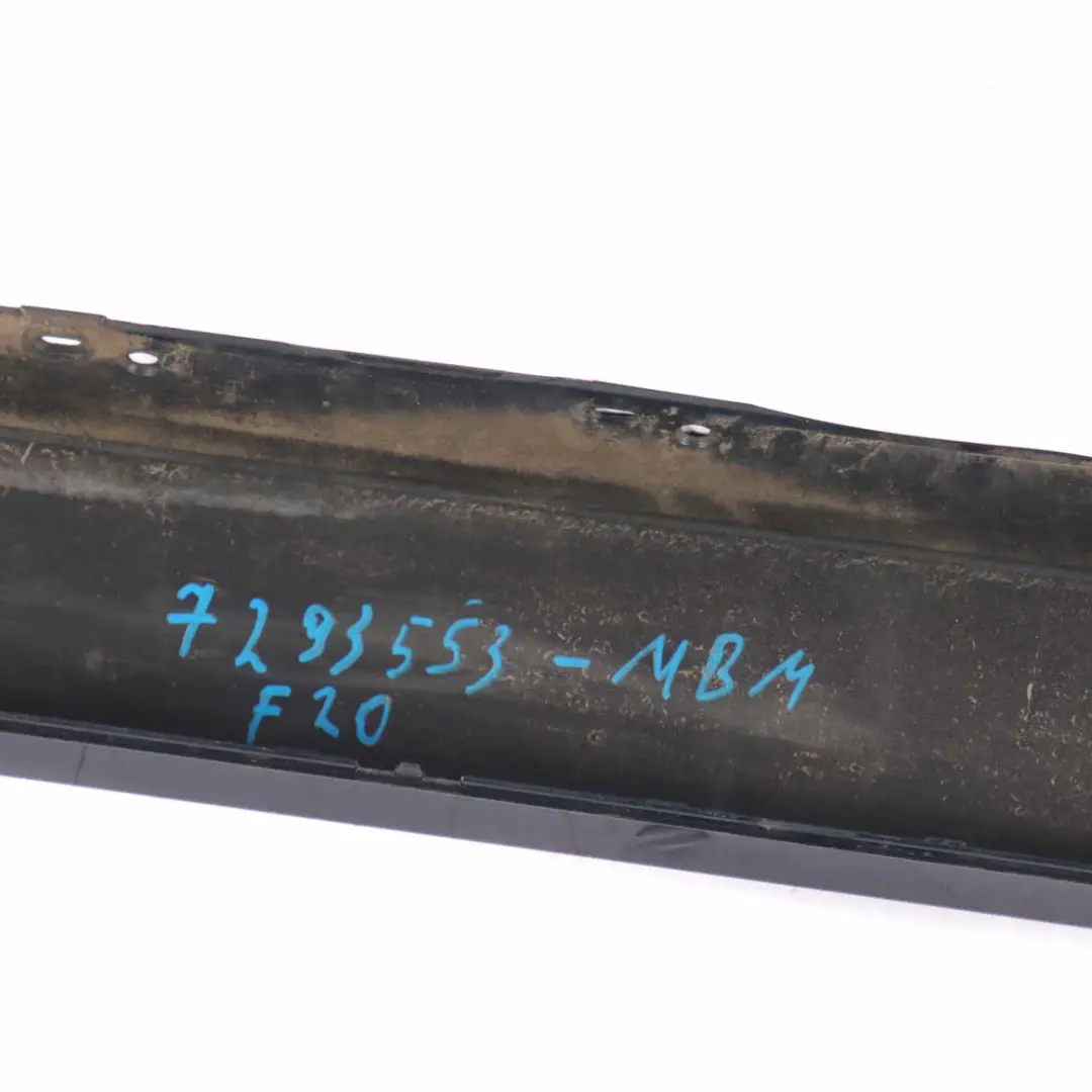 Side Skirt Door Sill Strip Cover Left N/S Midnight Blue Metallic - B38 to BMW F20 with Part number 7293553 BMW F20 Side Skirt Door Sill Strip Cover Left N/S Midnight Blue Metallic - B38 - SKU 7293553-MBM - Part number 7293553