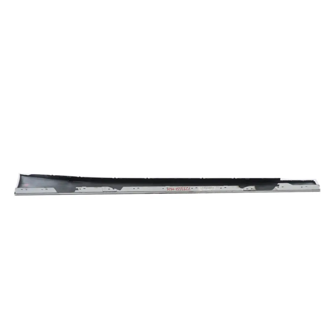 BMW F20 Faldón lateral Tapa de umbral de puerta Izquierda Blanco mineral - A96 - SKU 7293553-MW1 - Número de pieza 7293553