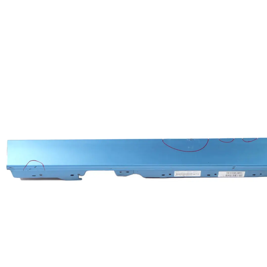 Sill Strip Side Skirt Left N/S Seaside Blue Metallic - C1R to BMW F20 with Part number 7293553 BMW F20 Sill Strip Side Skirt Left N/S Seaside Blue Metallic - C1R - SKU 7293553-SBM - Part number 7293553