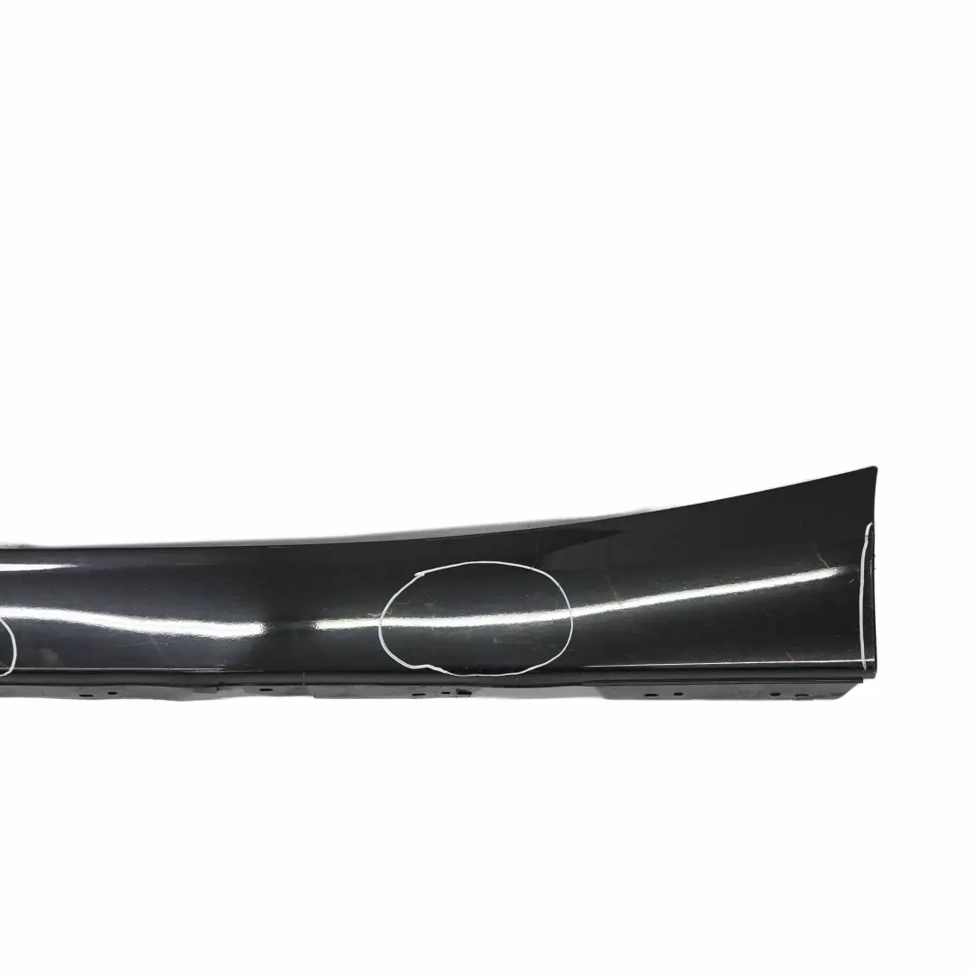  Faldón lateral BMW F20 Listón Revestimiento Izquierdo N/S Schwarz 2 Negro - 668 - SKU 7293553-SCH2 - Número de pieza 7293553