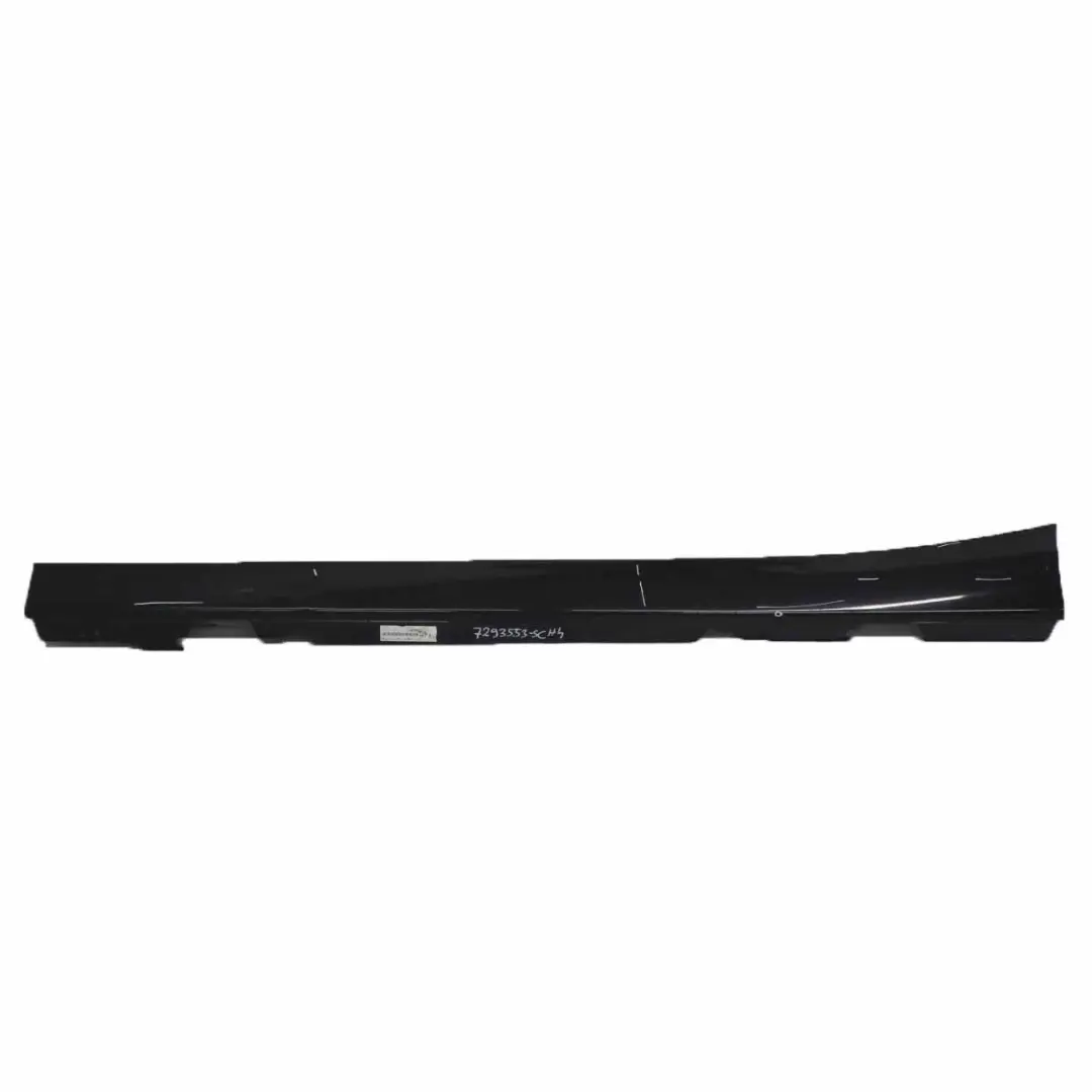 BMW F20 Faldón lateral Listón Revestimiento Izquierdo Schwarz 2 Negro - 668 - SKU 7293553-SCH6 - Número de pieza 7293553