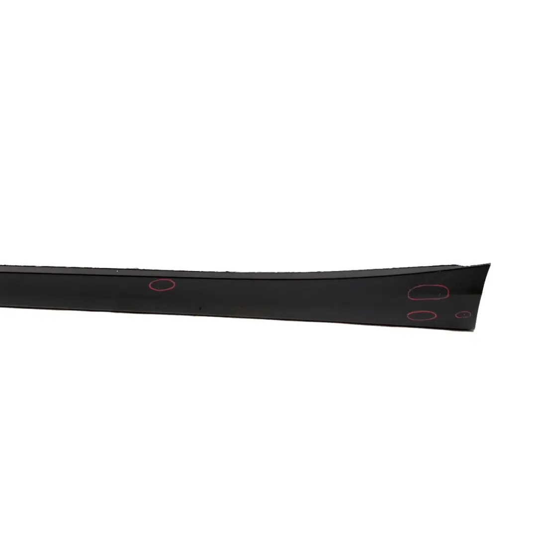 BMW 1 F20 Sill Strip Side Skirt Left N/S Schwarz 2 Black - 668 - SKU 7293553-SCH - Part number 7293553