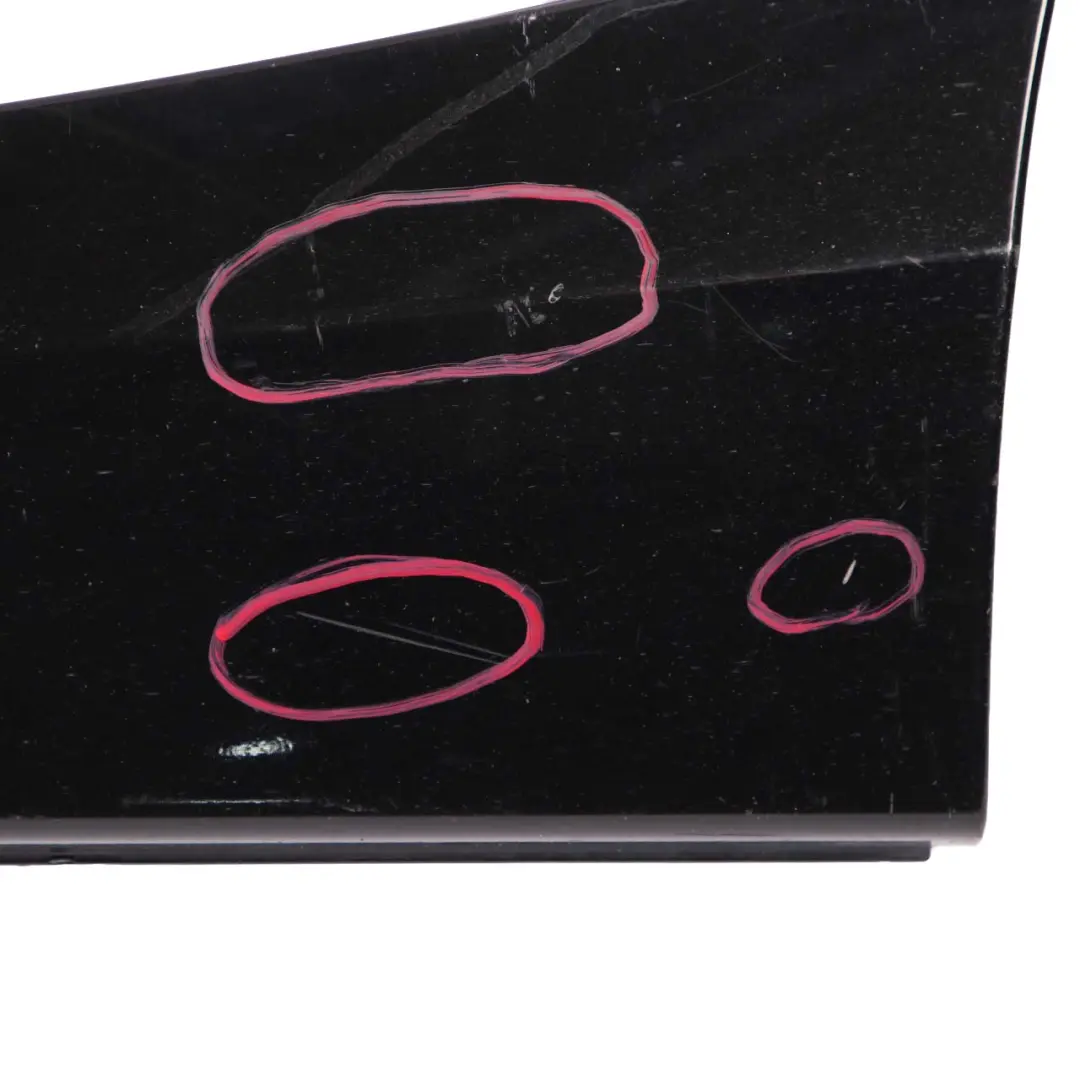 BMW 1 F20 Sill Strip Side Skirt Left N/S Schwarz 2 Black - 668 - SKU 7293553-SCH - Part number 7293553