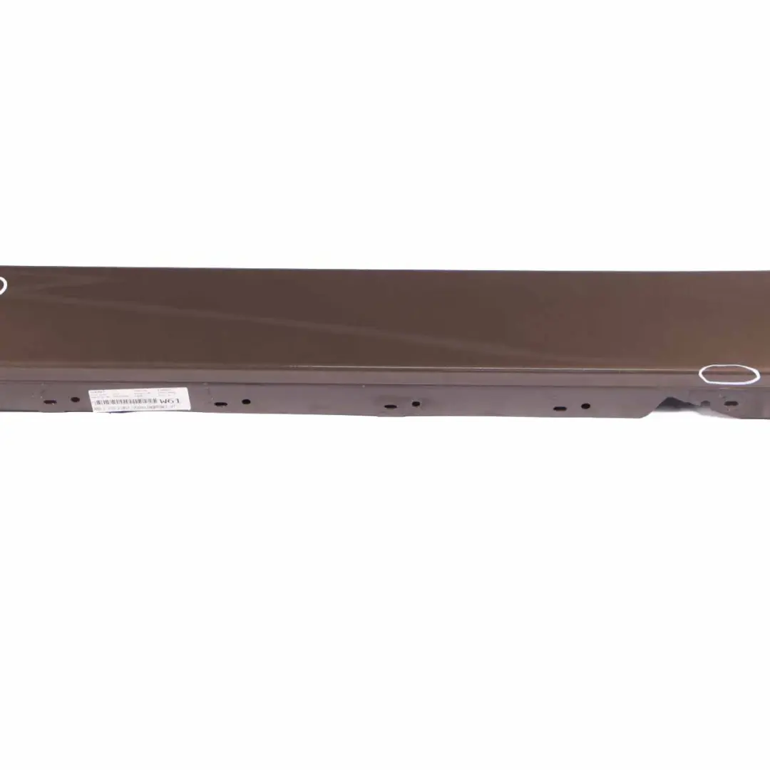 Side Skirt Door Sill Strip Cover Left N/S Sparkling Bronze Metallic B06 to BMW F20 with Part number 7293553 BMW F20 Side Skirt Door Sill Strip Cover Left N/S Sparkling Bronze Metallic B06 - SKU 7293553-SPB - Part number 7293553