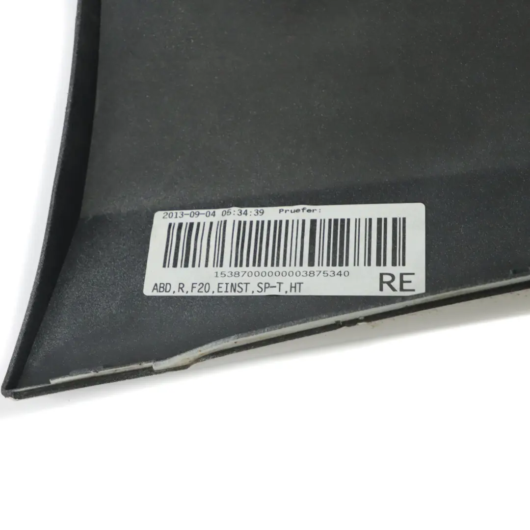 BMW F20 Striscia davanzale Gonna laterale destra Pannello Alpinweiss - 300 - SKU 7293554-AW4 - Numero di parte 7293554