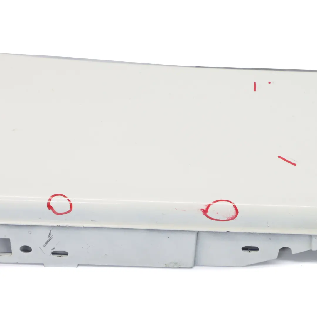BMW F20 Sill Strip Faldón Lateral Derecho Panel Alpinweiss Alpine White - 300 - SKU 7293554-AW4 - Número de pieza 7293554