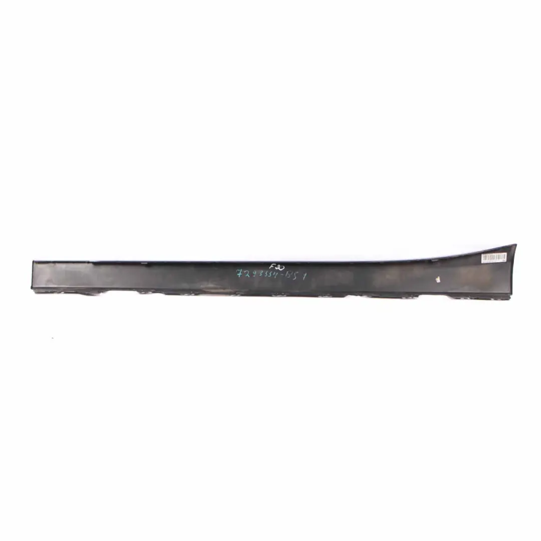 Side Skirt Sill Strip Side Skirt Right O/S Black Sapphire Metallic - 475 to BMW F20 with Part number 7293554 BMW F20 Side Skirt Sill Strip Side Skirt Right O/S Black Sapphire Metallic - 475 - SKU 7293554-BS1 - Part number 7293554