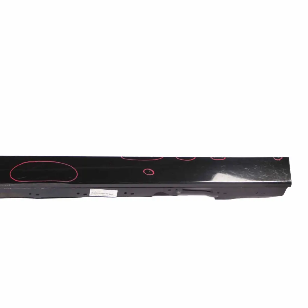 Sill Strip Side Skirt Right O/S Black Sapphire Metallic - 475 to BMW F20 with Part number 7293554 BMW F20 Sill Strip Side Skirt Right O/S Black Sapphire Metallic - 475 - SKU 7293554-BS - Part number 7293554