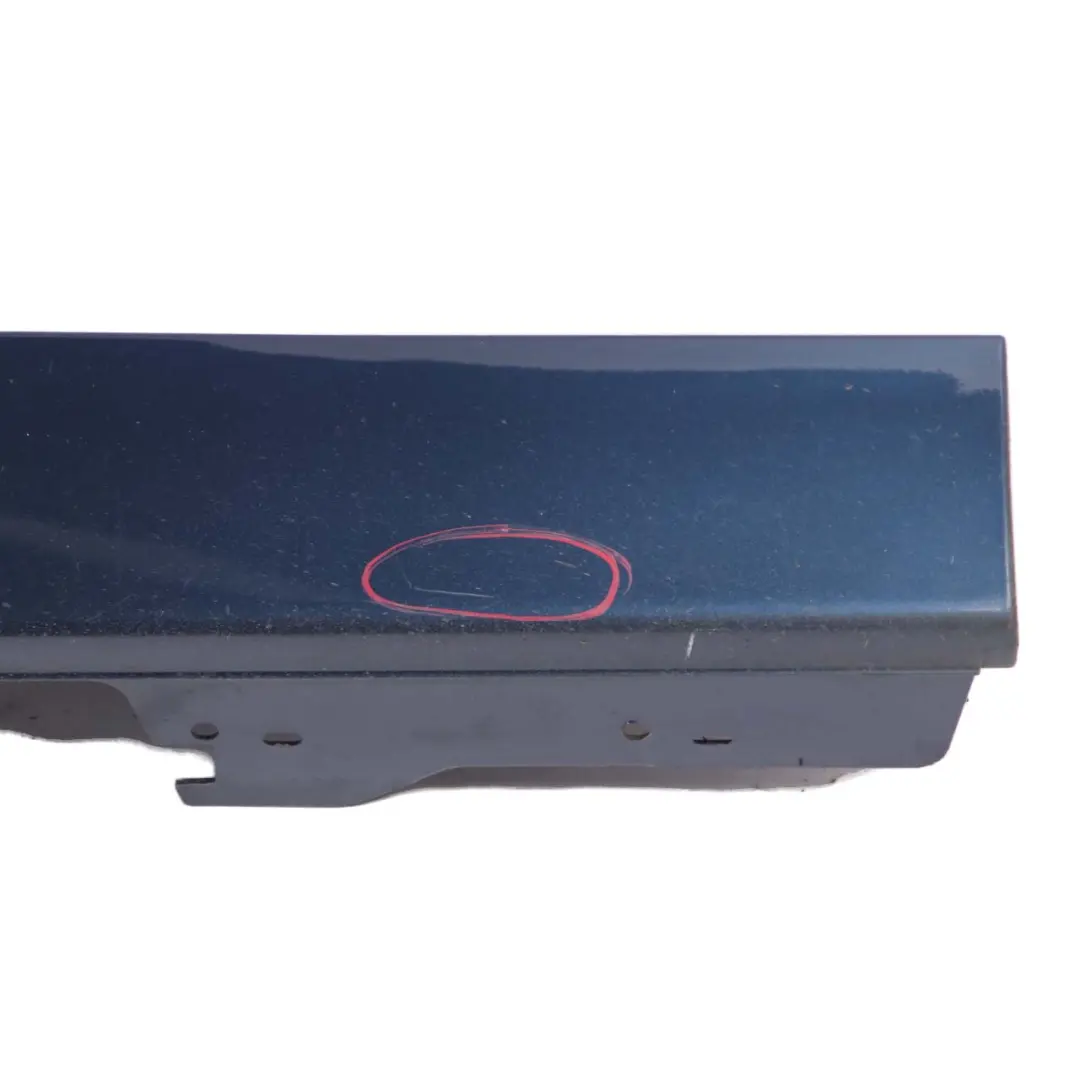 Sill Strip Side Skirt Right O/S Tiefseeblau Deep Sea Blue Metallic - A76 to BMW F20 with Part number 7293554 BMW F20 Sill Strip Side Skirt Right O/S Tiefseeblau Deep Sea Blue Metallic - A76 - SKU 7293554-DSB1 - Part number 7293554
