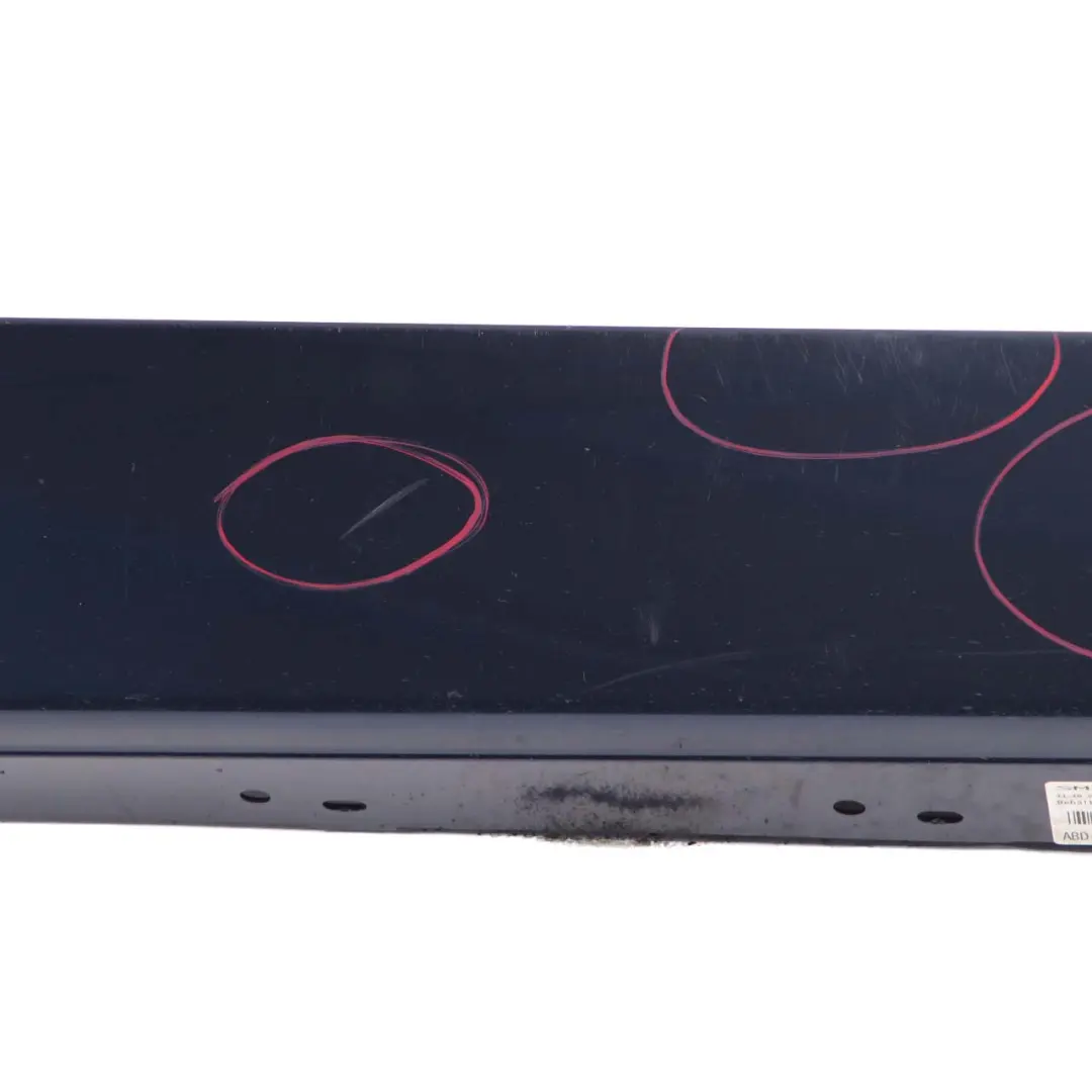BMW F20 Listwa Progowa Prawa Tiefseeblau Niebieski Metalik - A76 - SKU 7293554-DSB1 - Numer Części 7293554