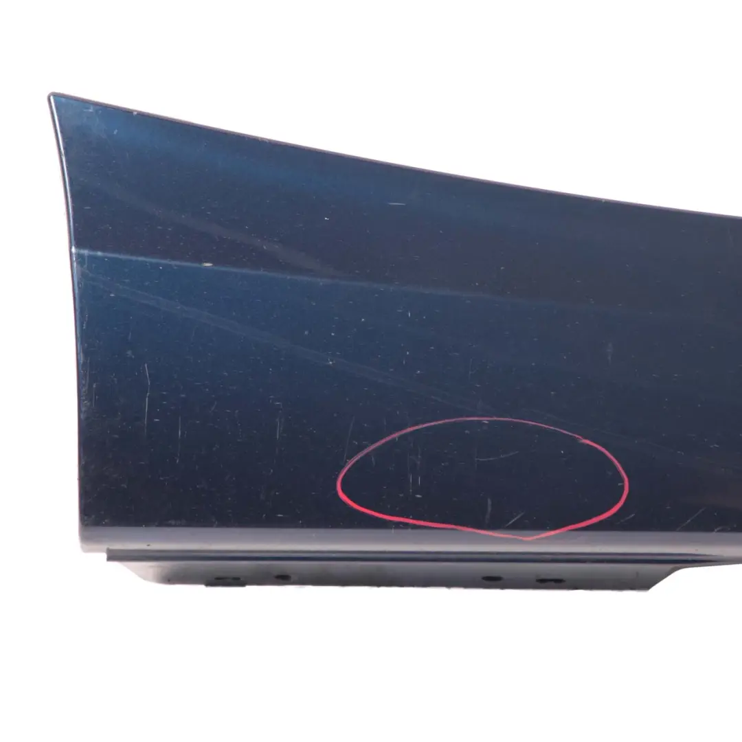 BMW F20 Sill Strip Side Skirt Right O/S Tiefseeblau Deep Sea Blue Metallic - A76 - SKU 7293554-DSB1 - Part number 7293554
