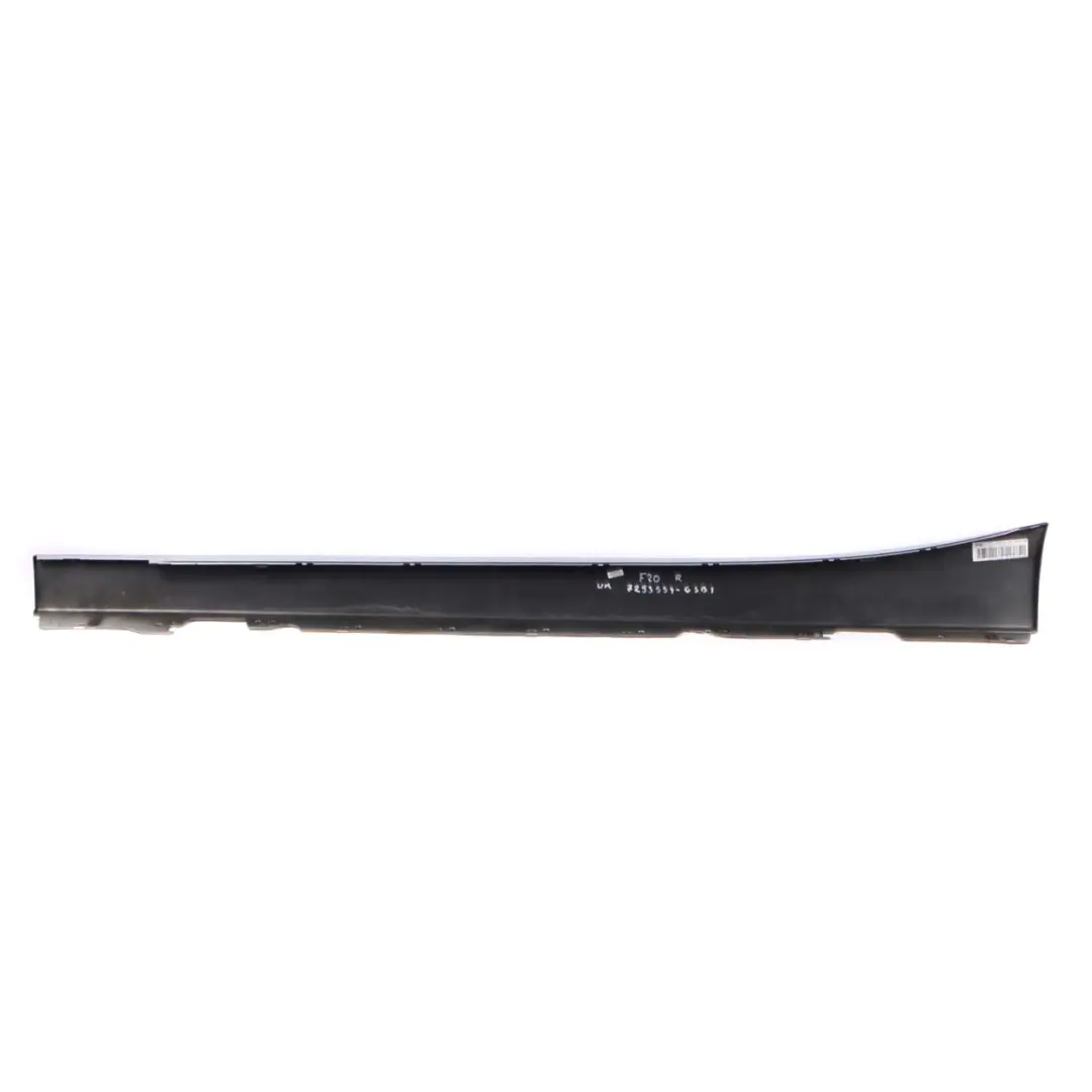 BMW 1 F20 Sill Strip Side Skirt Right O/S Glaciersilber Silver Metallic - A83 - SKU 7293554-GSB1 - Part number 7293554