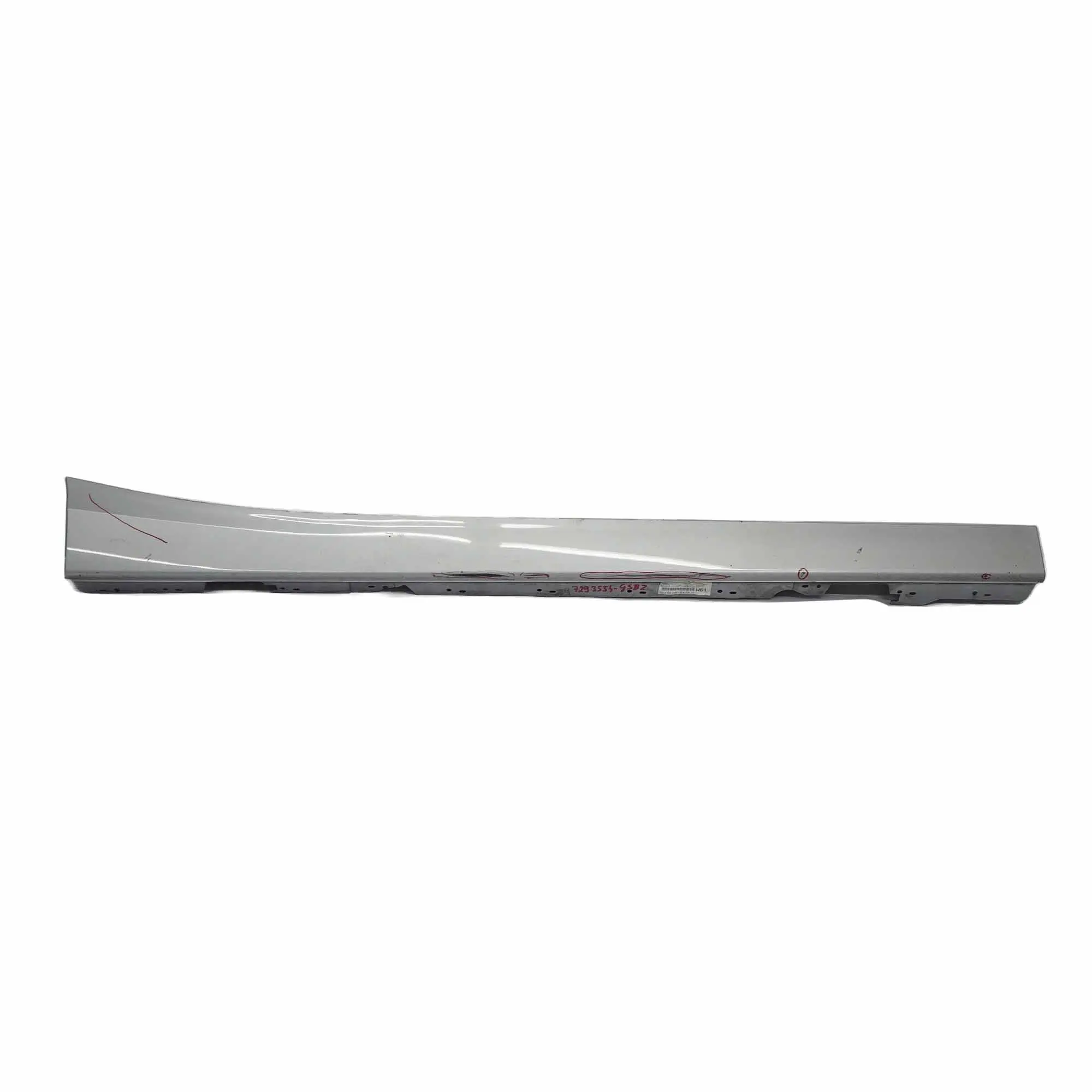 BMW F20 Bande seuil jupe laterale Droit Glacier Silber Argent Metallic - A83