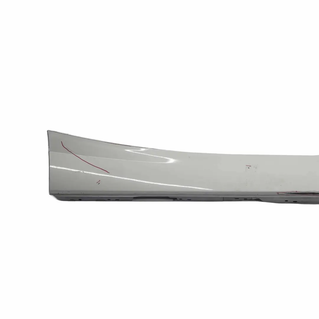 BMW F20 Listón del faldón lateral derecho Glacier Silber Plata Metallic - A83 - SKU 7293554-GSB2 - Número de pieza 7293554