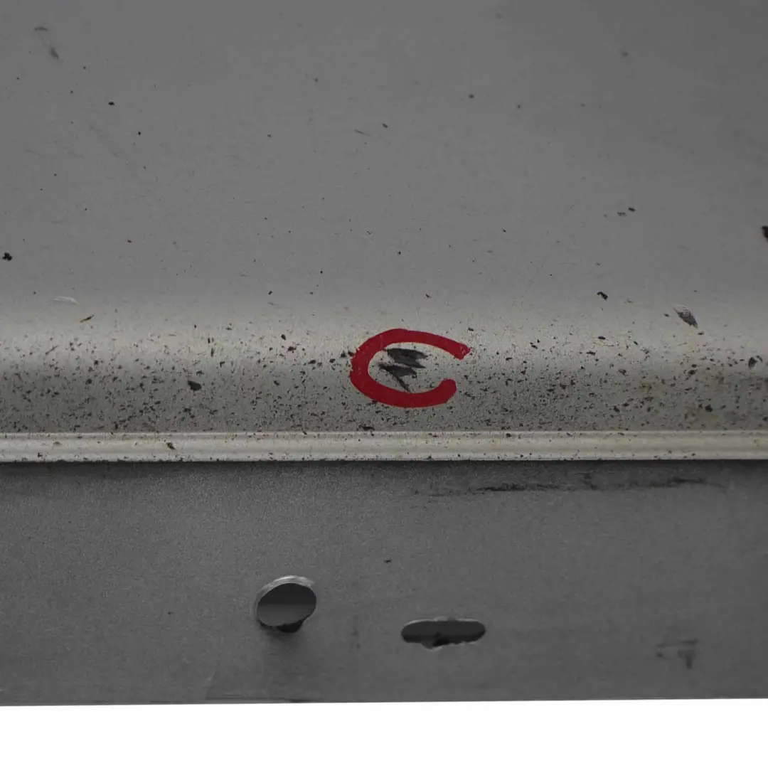 BMW F20 Side Skirt Sill Strip Right O/S Glacier Silber Silver Metallic - A83 - SKU 7293554-GSB2 - Part number 7293554