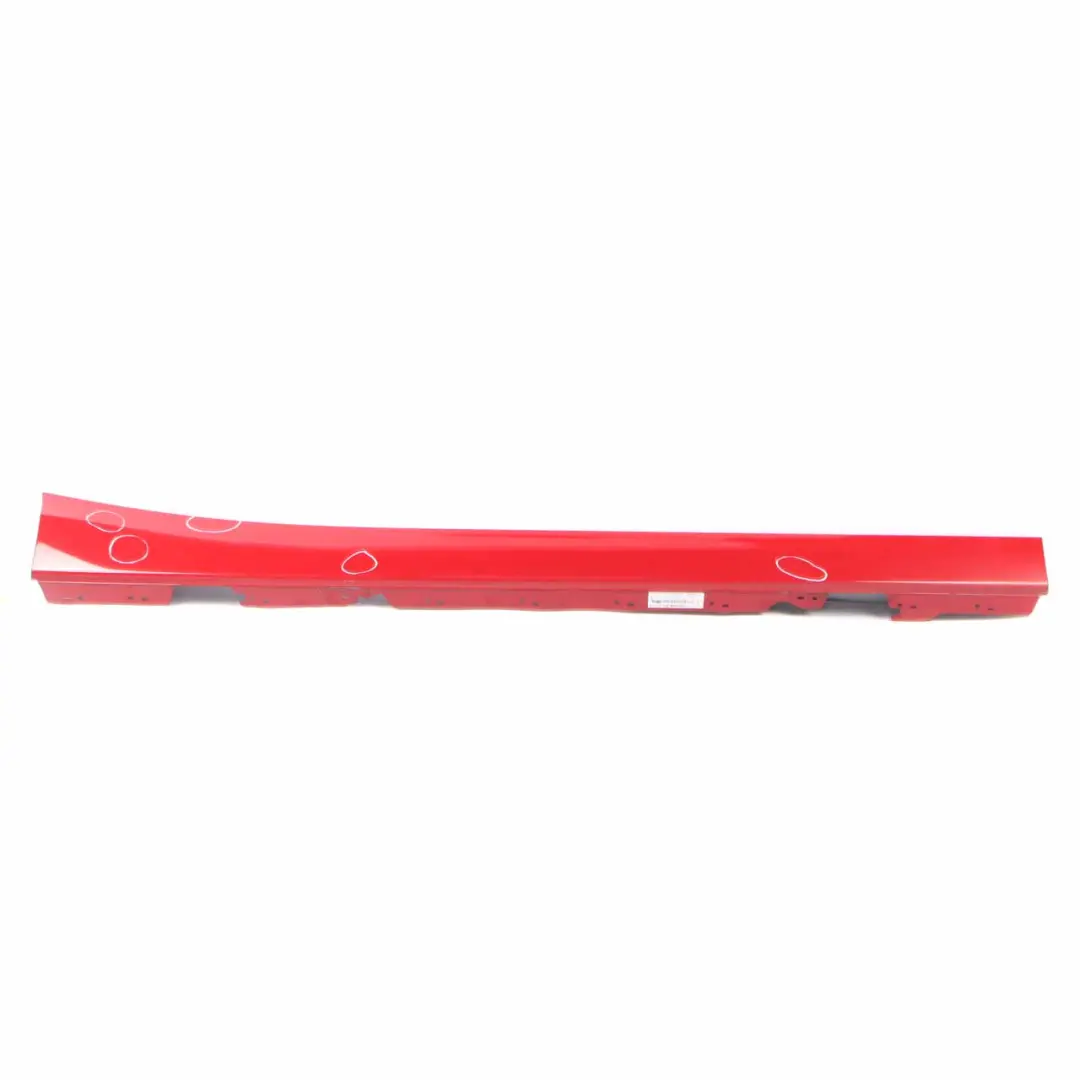 BMW F20 Sill Strip Side Skirt Right O/S Karmesinrot Crimson Red - A61 - SKU 7293554-KAR - Part number 7293554