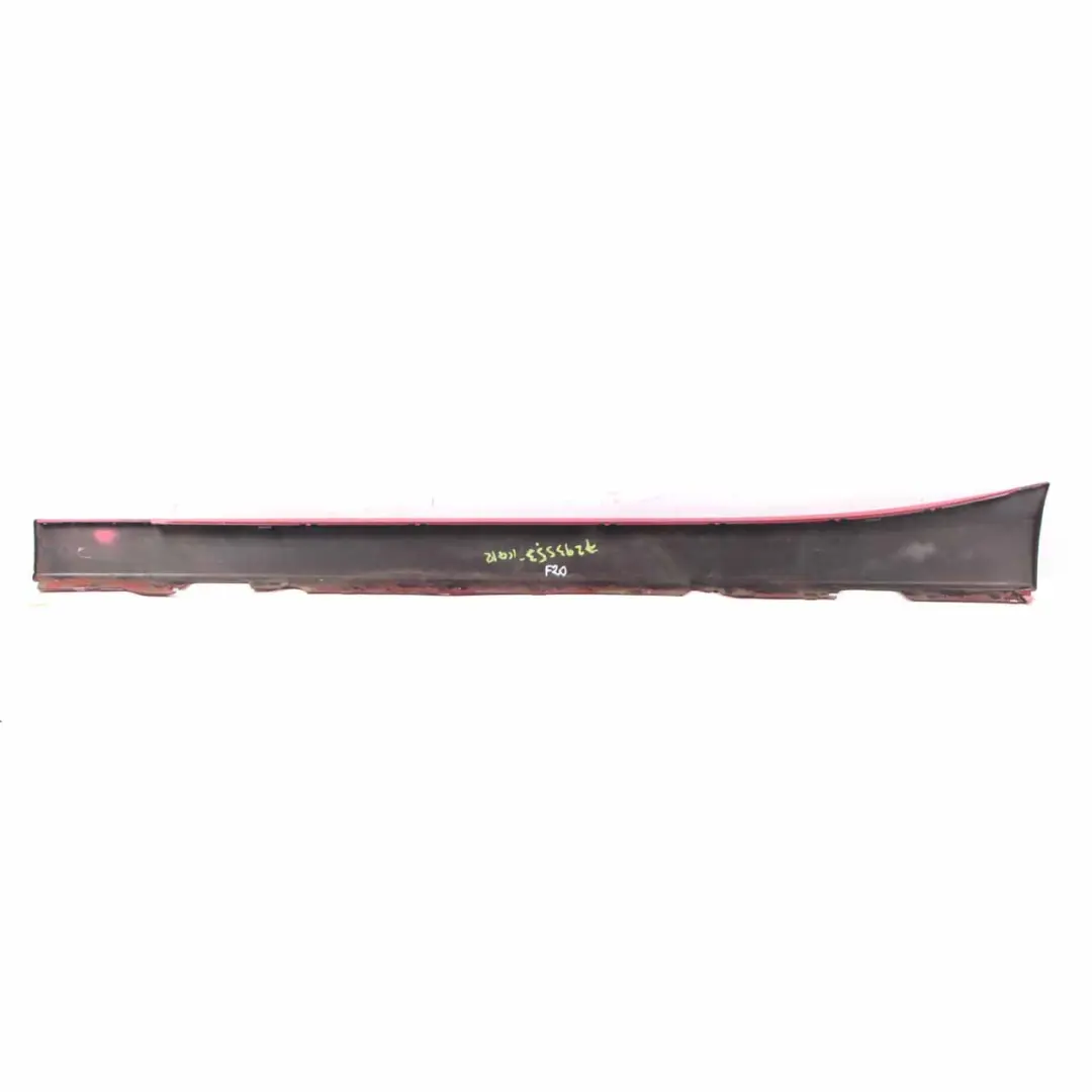 BMW F20 Sill Strip Side Skirt Right O/S Karmesinrot Crimson Red - A61 - SKU 7293554-KAR - Part number 7293554