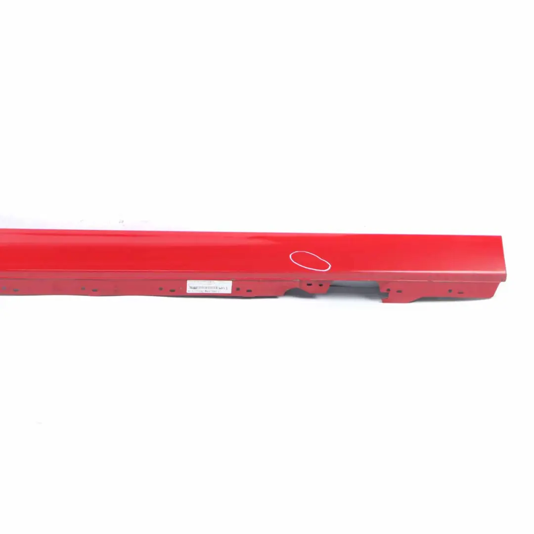 Sill Strip Side Skirt Right O/S Karmesinrot Crimson Red - A61 to BMW F20 with Part number 7293554 BMW F20 Sill Strip Side Skirt Right O/S Karmesinrot Crimson Red - A61 - SKU 7293554-KAR - Part number 7293554