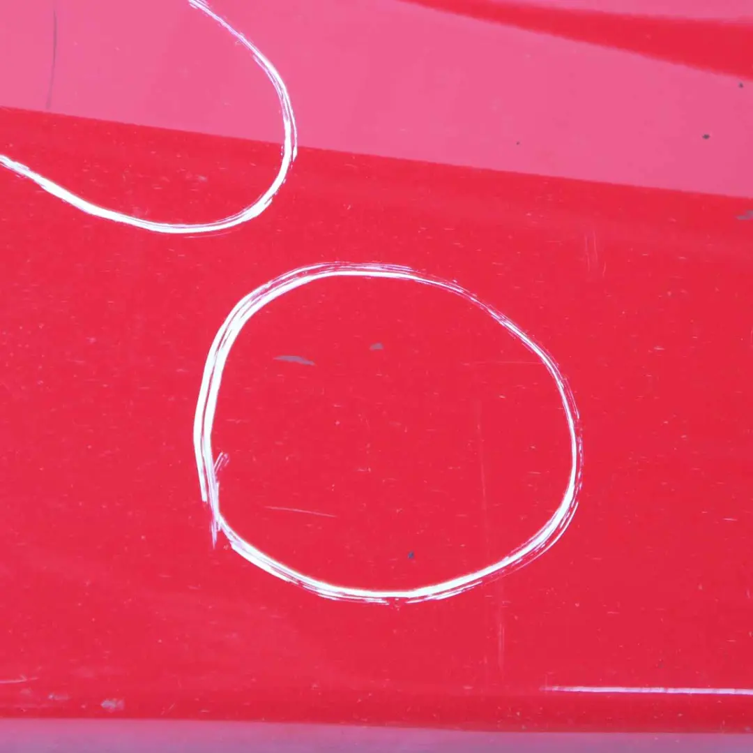 BMW F20 Sill Strip Side Skirt Right O/S Karmesinrot Crimson Red - A61 - SKU 7293554-KAR - Part number 7293554